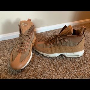 Wheat AirMax shoes size 13